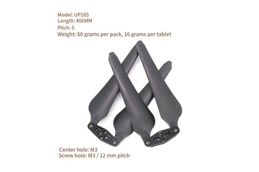 Foldable carbon plastic composite propeller for multi rotors