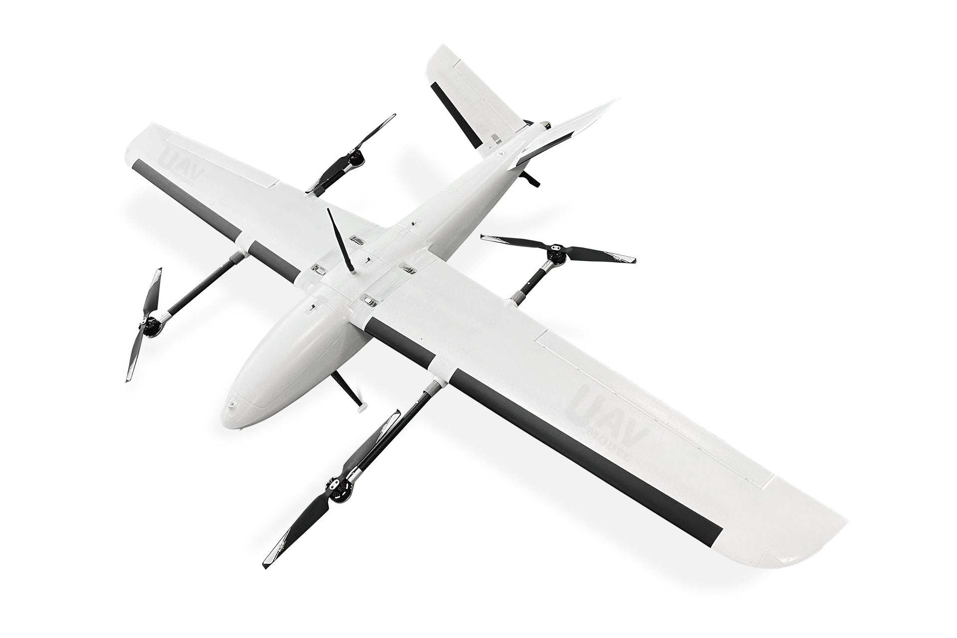 VTOL Drone Fixed Wing UAV X2400 with 240 Min Flight Time Versatile Design
