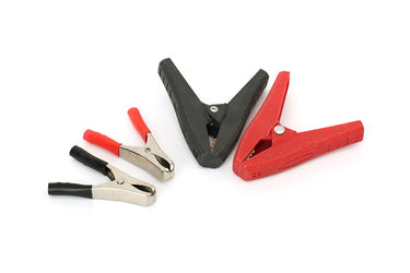D6 Charger Battery Clamps - Reinforced High-Grip Clips for Secure Connection