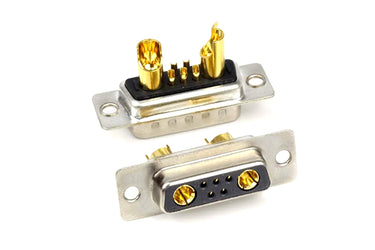 5+2D-SUB DB7W25+2D-SUB DB7W2 pin/hole high current connector a pairUAVMODEL
