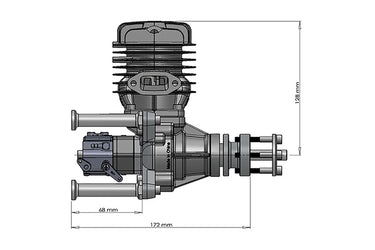 DLE 55 55CC motorDLE55 55CC Model EngineUAVMODEL