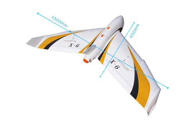 Skywalker X6Skywalker X6 1500mm UAV Fixed Wing Drones PlatformUAVMODEL