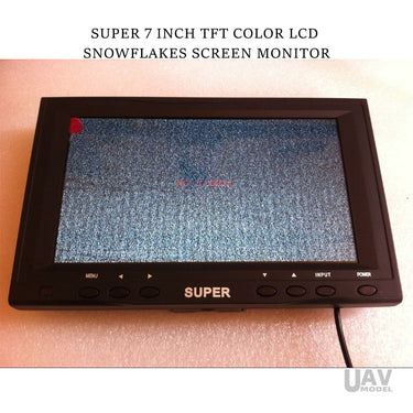 Super 7 inch TFTSuper 7 inch TFT Color LCD Snowflakes Screen MonitorUAVMODEL