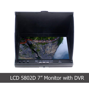 LCD5802D LCD5802SLCD5802D LCD5802S 5.8G 40CH 7 Inch MONITOR SCREENUAVMODEL