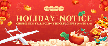 Shipping delay reminder due to Chinese New Year holiday