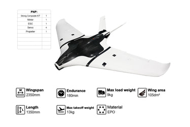 Skywalker V8 Strong Composite 2300mm UAV Fixed Wing Drones