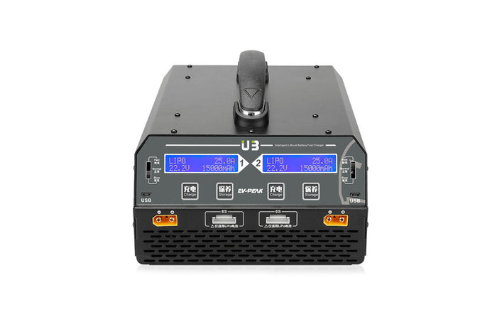 EV-PEAK U3 Dual-Channel Charger