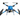 Blue high altitude cleaning SF-90X-110 UAV drone with four rotors and spray system