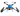 Blue high altitude cleaning SF-90X-110 UAV drone with four rotors and spray system