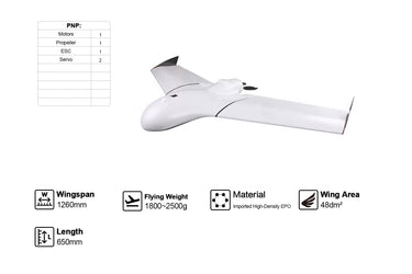 Skywalker X5pro-v2 1260MM UAV Fixed Wing DRONE