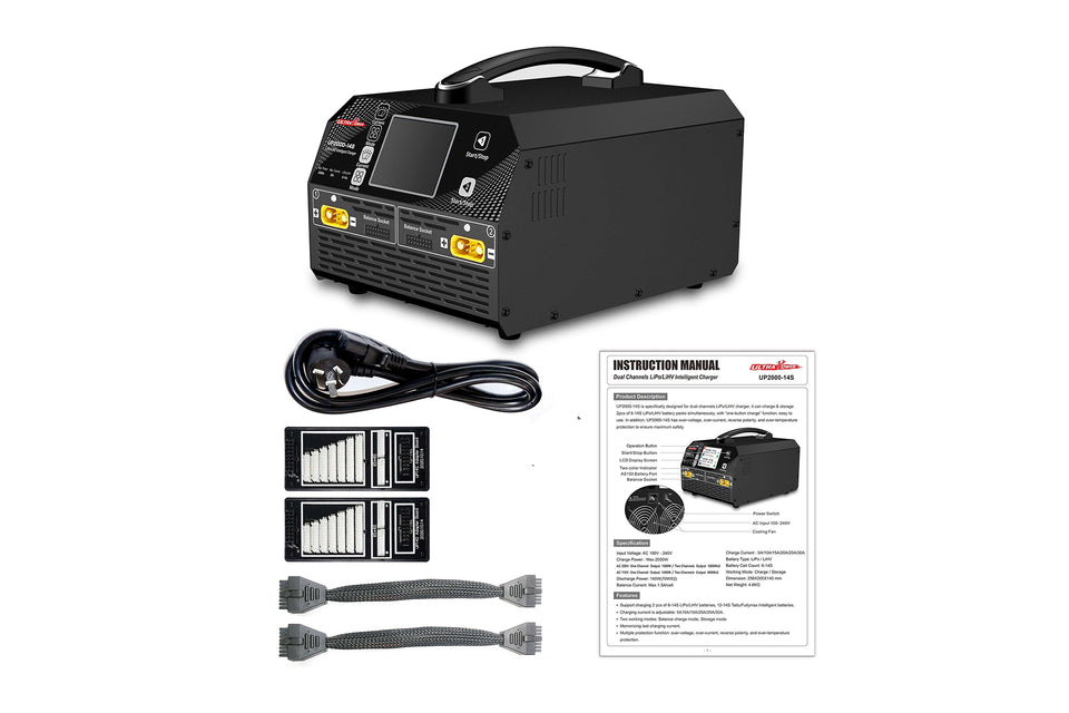 UltraPower UP2000 6-14S Dual-Channel Smart Charger