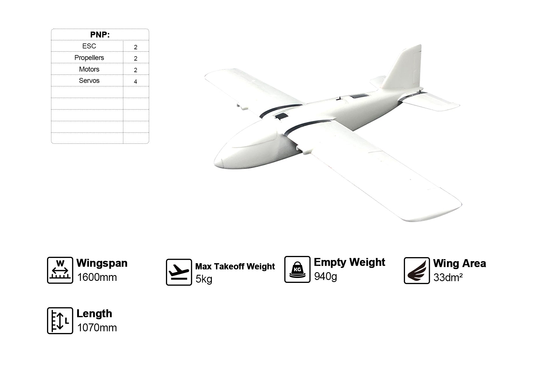 Securing Wing Mini MFD MINI Halo 1600 MINI Crosswind Fixed-Wing Drone | UAVMODEL