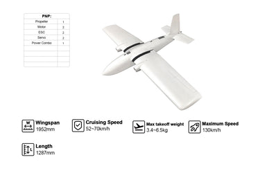 MFD Crosswind Nimbus Pro V2 binary UAV Fixed Wing Drones
