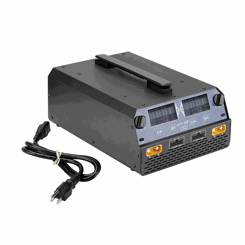 EV-PEAK U4-HP 2400W 25A Dual‑Channel Charger