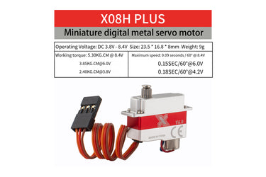 KST X08 X08H PLUS Micro Metal Gear Digital Servo