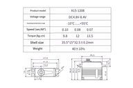 KST X15-1208 755X 908 and 508 Swashplate Servos