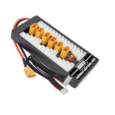 Multi 2S-6S Lipo Parallel Charging BoardMulti 2S-6S Lipo Parallel Balanced Charging Board XT60 Plug TOOLSUAVMODEL
