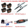 Power Combo Kit For Skywalker 1680 1880 1900 EPO RC Airplane Motor ESC Props and Servos - uavmodel